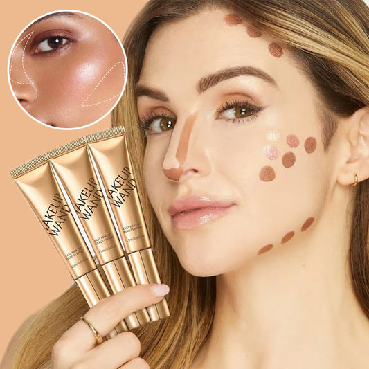 💖Venta limitada 50% de descuento💖Lápiz de maquillaje líquido versátil, iluminador y fijador