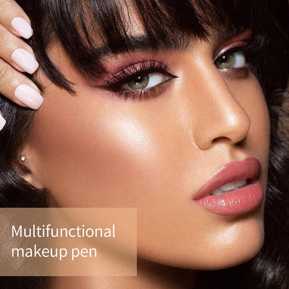 💖Venta limitada 50% de descuento💖Lápiz de maquillaje líquido versátil, iluminador y fijador