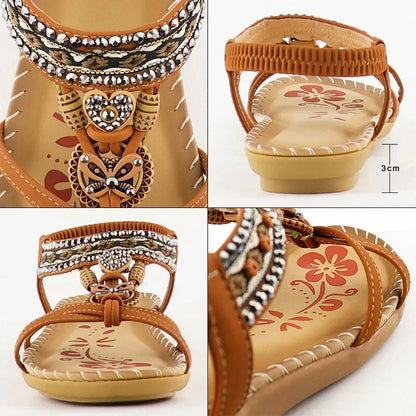 🌸💐2025 Sommer Neue Sandalen im Boho-Stil 🤩💥💥Befristetes Angebot: 50% Rabatt auf Bestellungen