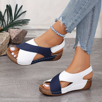 【UE 36-43】🏖️Sandalias de playa de punta abierta Casualowe👡
