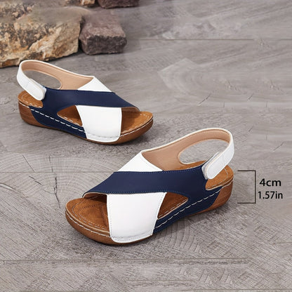 【UE 36-43】🏖️Sandalias de playa de punta abierta Casualowe👡