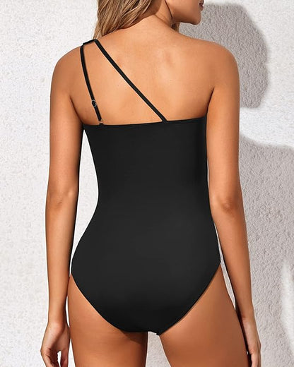 🌸🌼Promoción de primavera 49% de DESCUENTO🧚Traje de baño asimétrico de una pieza para mujer