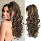 💜 LETZTER TAG DER AKTION – 50 % RABATT 💜 Clip-on-Haarverlängerung für welligen Pferdeschwanz
