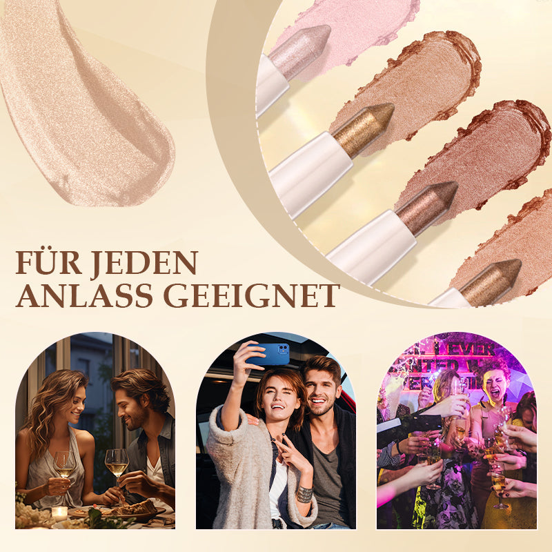 Langanhaltender Eyeshadow-Stick mit perlmuttartigem Schimmer