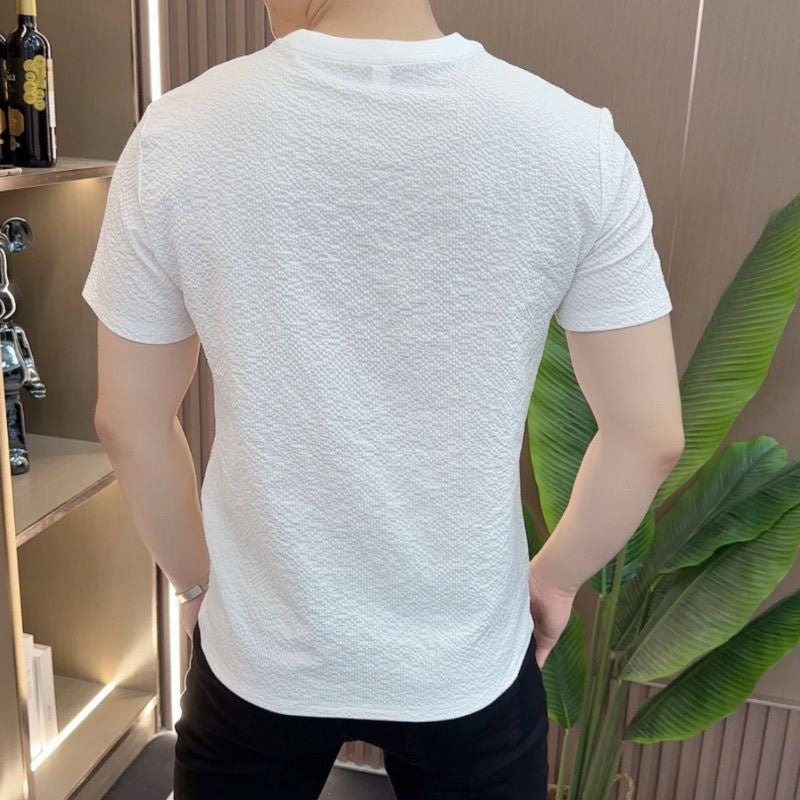 Herren Sommer Basic T-Shirt