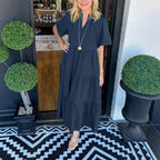 Women’s Elegant Tiered Maxi Dress