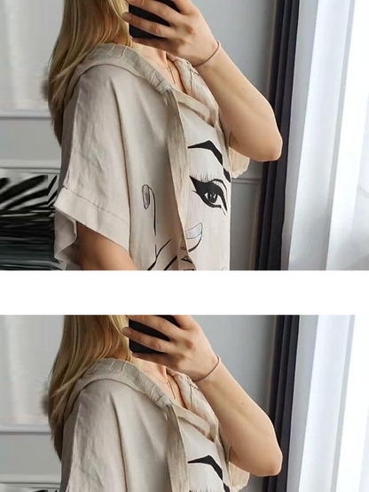 💃50% de descuento💥Un vestido estampado para primavera y verano.