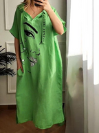 💃50% Ermäßigung💥Ein Kleid mit Print für Frühling und Sommer