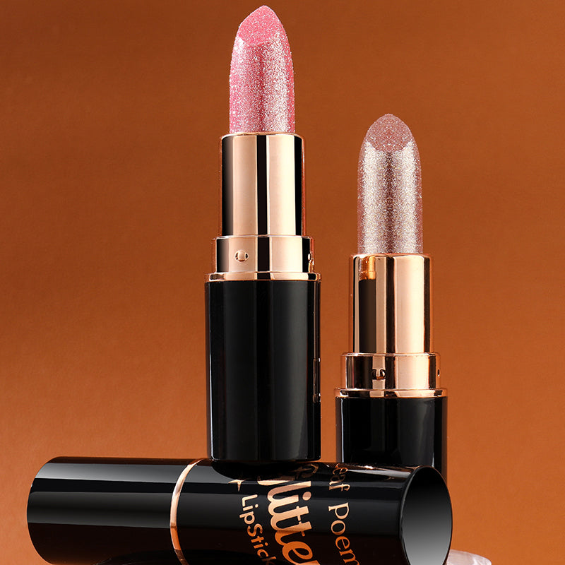 Heutiges Angebot--Kaufen Sie 1 und erhalten Sie 1 gratis💋Wasserfester & feuchtigkeitsspendender Glitter-Lippenstift