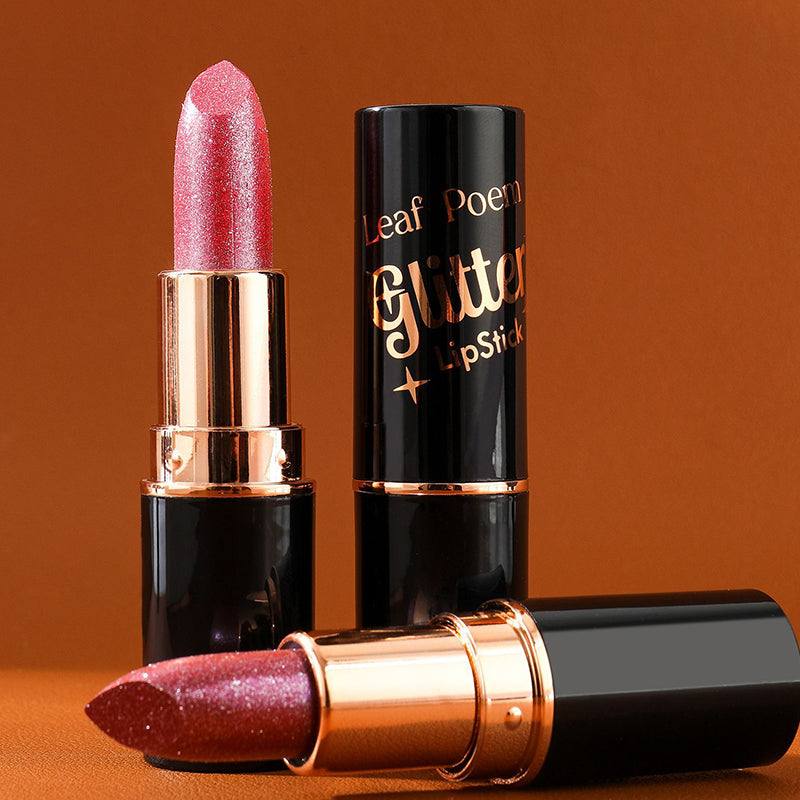 Heutiges Angebot--Kaufen Sie 1 und erhalten Sie 1 gratis💋Wasserfester & feuchtigkeitsspendender Glitter-Lippenstift