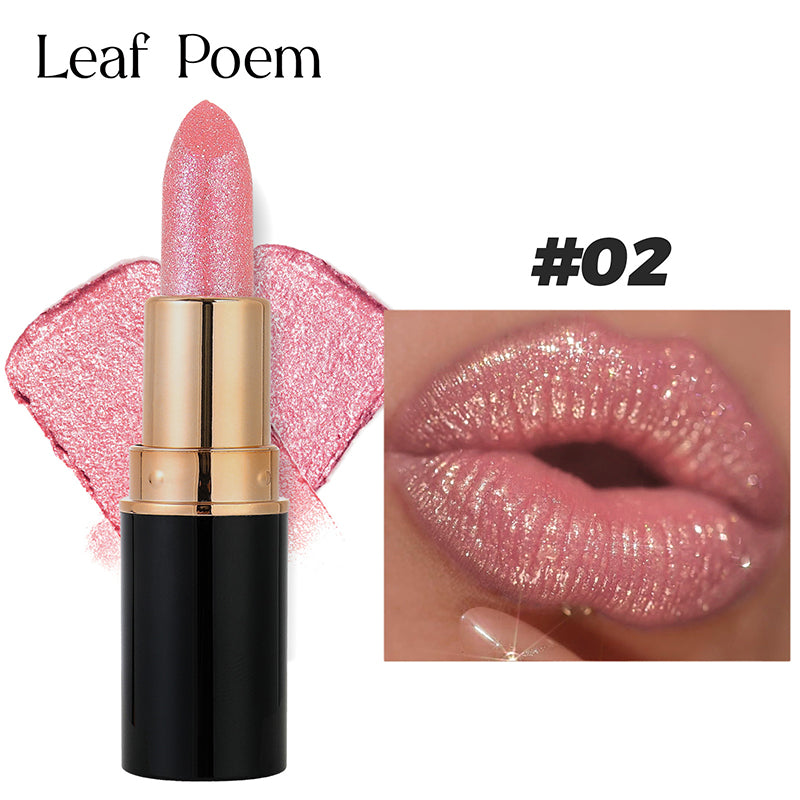 Heutiges Angebot--Kaufen Sie 1 und erhalten Sie 1 gratis💋Wasserfester & feuchtigkeitsspendender Glitter-Lippenstift