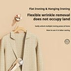 ⏳Begrenzte Zeit 50% Rabatt💥Tragbarer Hand-Vakuumdampfer für Kleidung - mühelos faltenfrei stylen!