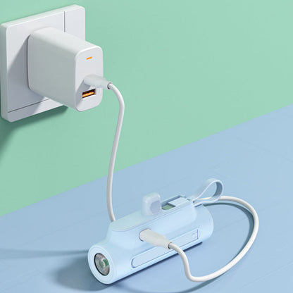 🎉Heißer Verkauf 50 % RABATT🎉Tragbares Multifunktionsladegerät mit Kabel