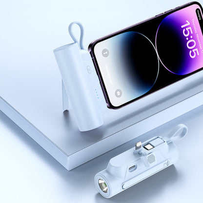 🎉Heißer Verkauf 50 % RABATT🎉Tragbares Multifunktionsladegerät mit Kabel