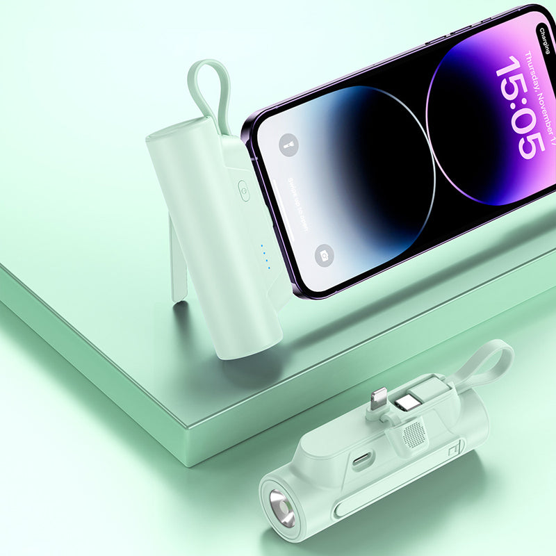 🎉Heißer Verkauf 50 % RABATT🎉Tragbares Multifunktionsladegerät mit Kabel