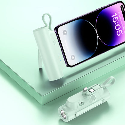 🎉Heißer Verkauf 50 % RABATT🎉Tragbares Multifunktionsladegerät mit Kabel