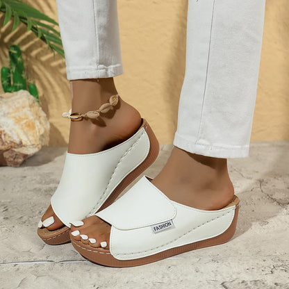 🔥 Venta caliente 2025 🔥Mules de cuña para mujer para el tiempo libre
