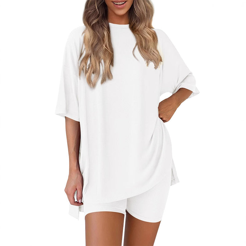 💞LETZTER TAG – 60 % RABATT🌸 Lässiges, locker geschnittenes zweiteiliges Sommer-Set für Damen💃
