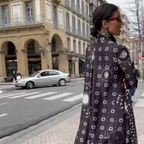 Starburst Tiger Maxi Dress
