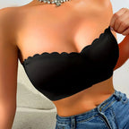 🔥 Letzter Tag 50% Rabatt! 🔥Nahtloser trägerloser Bandeau-BH mit Frontverschluss