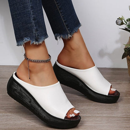 Sandalias de tacón abiertas para mujeres para mujeres