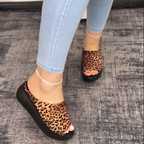 Open-Toe Chunky Heel Sandals for Women