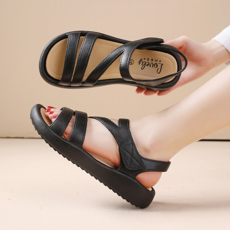 Leichte, flache Sandalen für Frauen👡