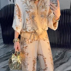 🌸Frühjahrsangebote🌸 Elegantes zweiteiliges Set mit Reißverschluss für Damen