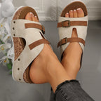 🔥Sommer-Neuankünfte🔥Modische Plateau-Sandalen mit Keilabsatz für Damen