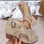🏖️Sommer-Rabatt -50💃Vielseitige Sandalen mit offener Zehenpartie und mittelhohem Absatz👠
