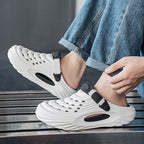 Atmungsaktive Slip-On-Sandalen für Herren👣Zwei Arten, ein Paar Schuhe zu tragen👣