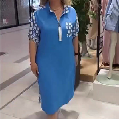 Vestido de Knielang con mosaicos para mujeres