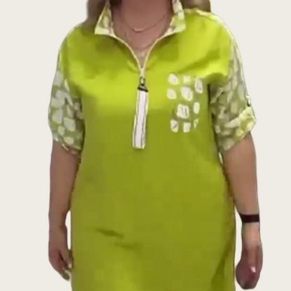 Vestido de Knielang con mosaicos para mujeres