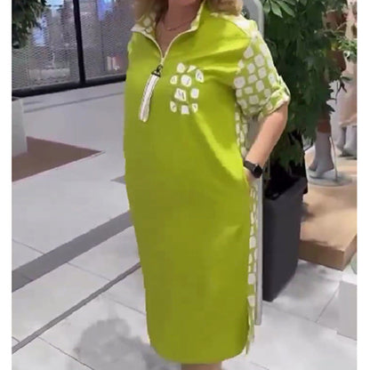 Vestido de Knielang con mosaicos para mujeres