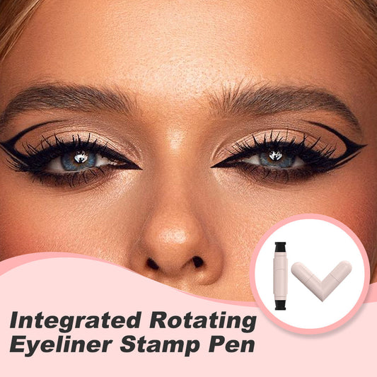 💞LETZTER TAG – KAUF 1, ERHALTE 1 GRATIS💗Integrierter rotierender Eyeliner-Stempelstift