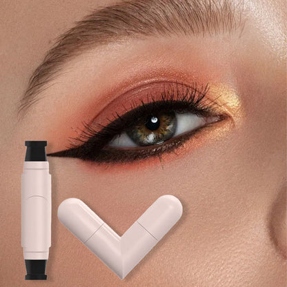 💞LETZTER TAG – KAUF 1, ERHALTE 1 GRATIS💗Integrierter rotierender Eyeliner-Stempelstift