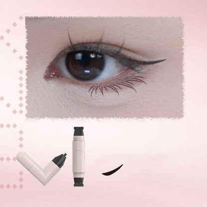 💞LETZTER TAG – KAUF 1, ERHALTE 1 GRATIS💗Integrierter rotierender Eyeliner-Stempelstift