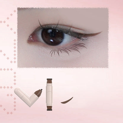 💞LETZTER TAG – KAUF 1, ERHALTE 1 GRATIS💗Integrierter rotierender Eyeliner-Stempelstift