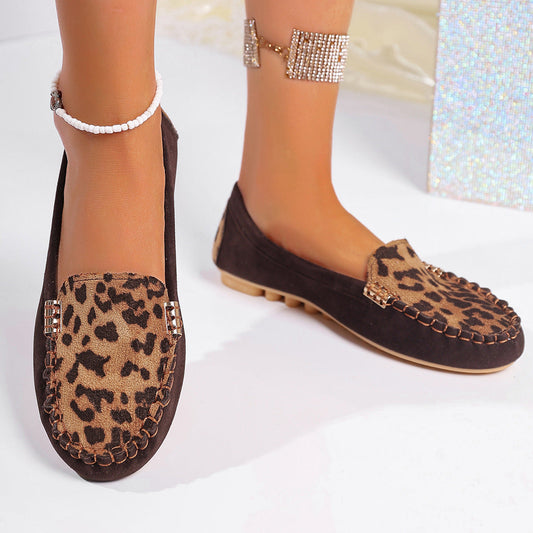 Mochilas con patrón de leopardo para mujeres