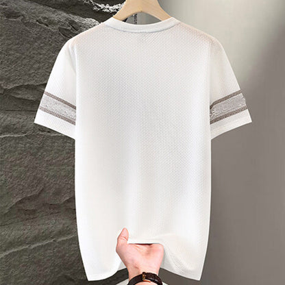 ⏳ Begrenzte Zeit 50% Rabatt 💥Bedrucktes Kurzarm-T-Shirt mit Rundhalsausschnitt für Männer（Je mehr Sie kaufen, desto höher der Rabatt）
