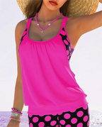 🏖️ Heißer Sommer – 49 % RABATT 👙 Zweiteiliges Damen-Bikini-Set mit Polka-Dots