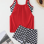 🏖️ Heißer Sommer – 49 % RABATT 👙 Zweiteiliges Damen-Bikini-Set mit Polka-Dots