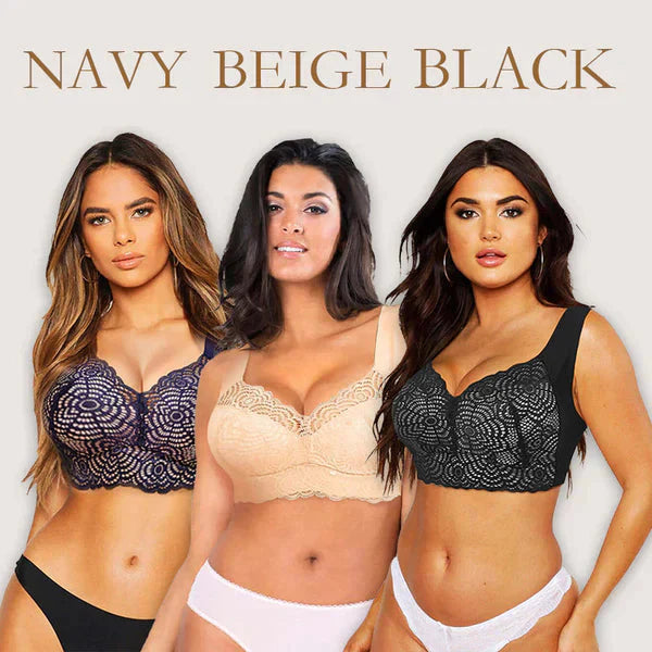 🔥Kostenloser Versand🌟Ultimate Lift Stretch Full Shape Seamless Lace Bra (3 PCS)