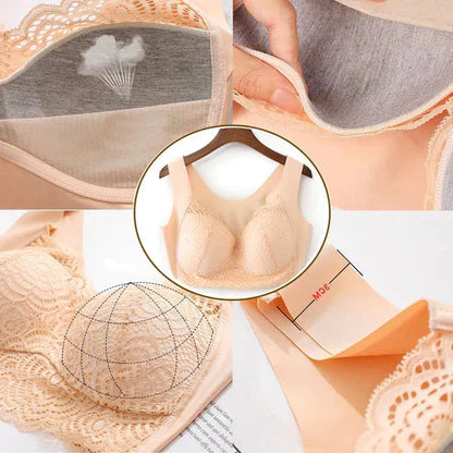 🔥Kostenloser Versand🌟Ultimate Lift Stretch Full Shape Seamless Lace Bra (3 PCS)