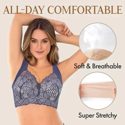 🔥Kostenloser Versand🌟Ultimate Lift Stretch Full Shape Seamless Lace Bra (3 PCS)