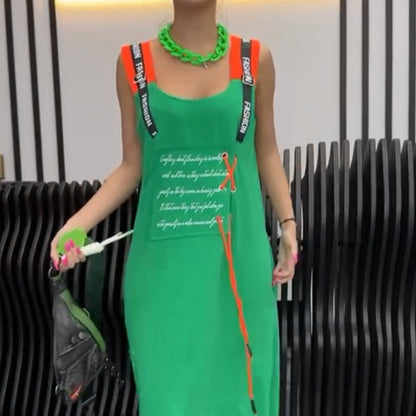 💖49% DE DESCUENTO💖Vestido casual sin mangas estampado para mujer
