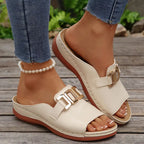💞Bester Komfort – Bequeme orthopädische Keilsandalen für Damen