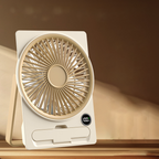🌬️💨 Ultradünner USB-Miniventilator - Wiederaufladbar & Tragbar!🔋