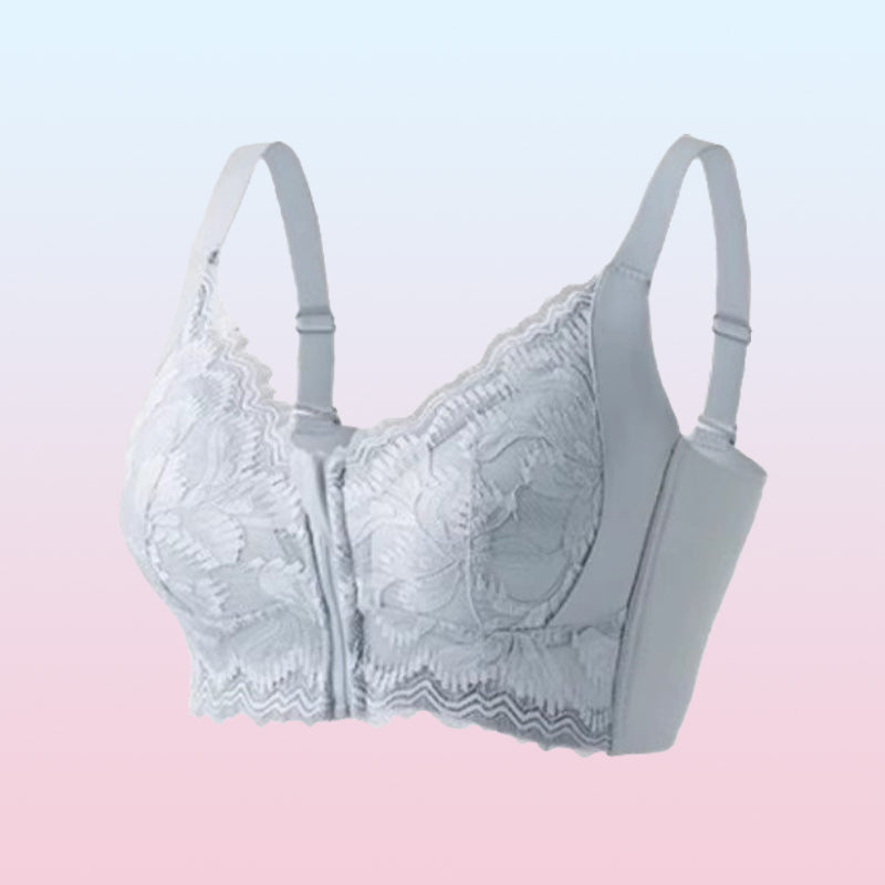 💖✨ Bequemer BH mit Spitzen-Design & Frontverschluss – Perfekt für Alltag & Entspannung! ✨💎