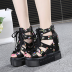 Elegante Sandalen mit Ausschnitt für Frauen